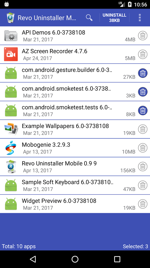 Revo Uninstaller Mobile 3.1.220. Скриншот 12