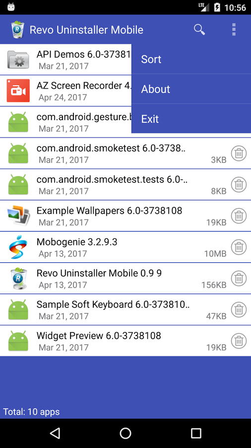 Revo Uninstaller Mobile 3.1.220. Скриншот 13