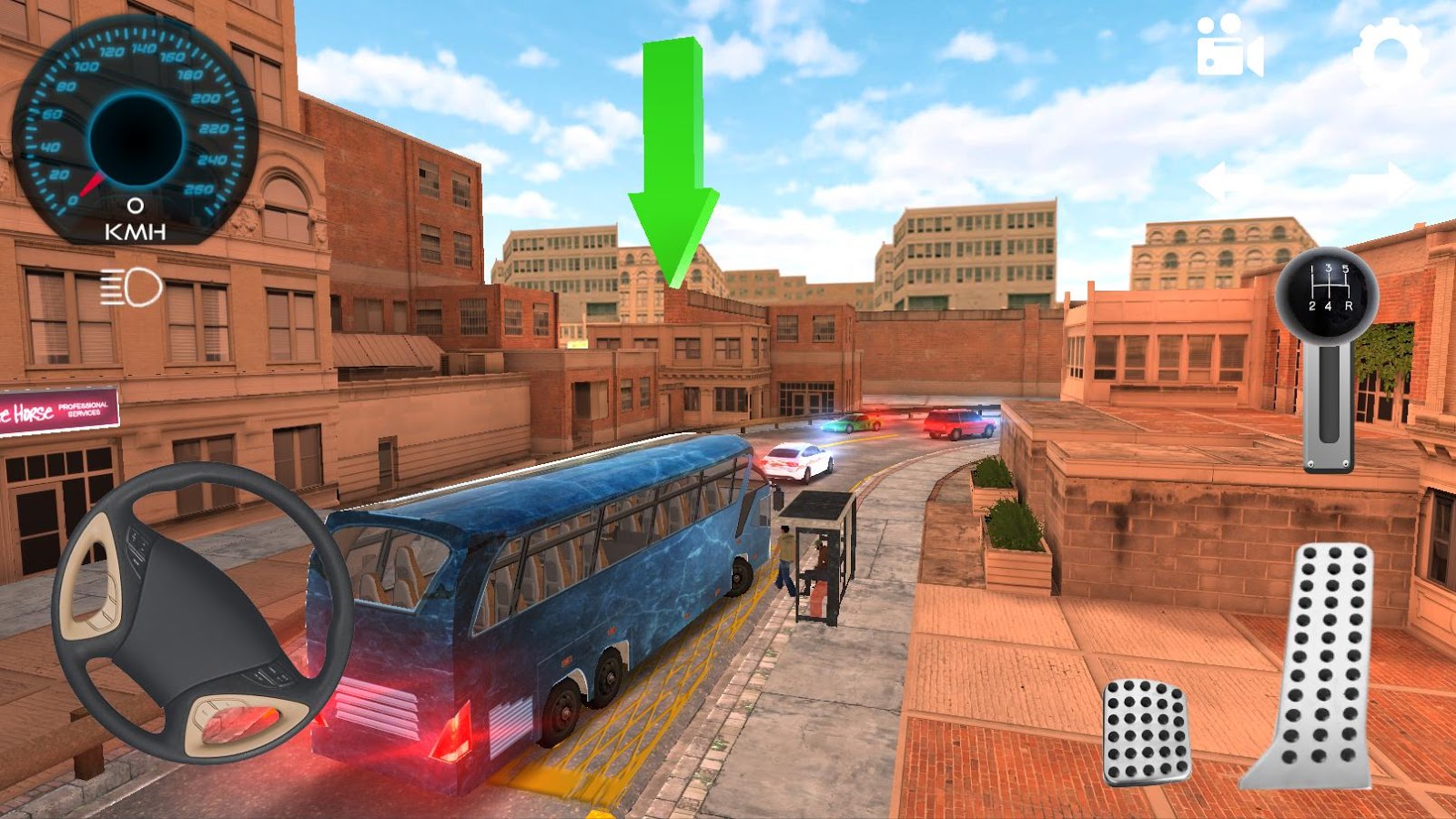 Bus Simulator Megabus 5.18.0. Скриншот 4