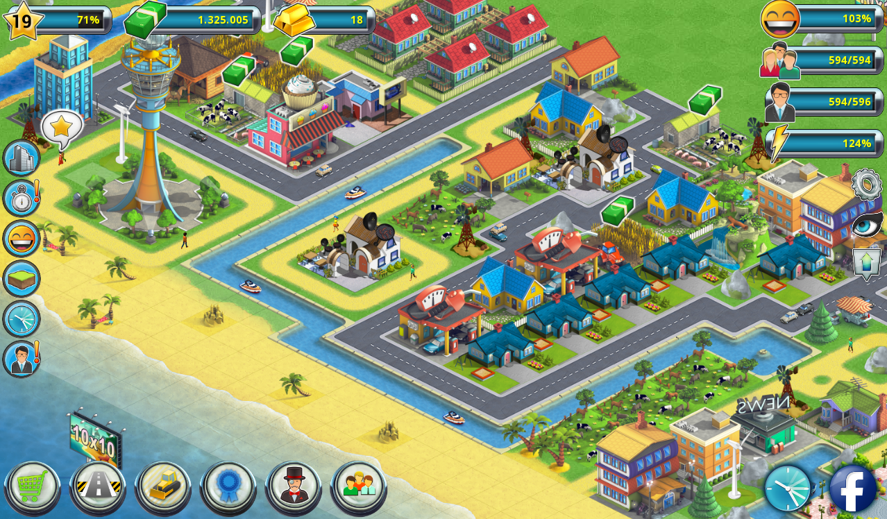 Tropic Town – Island City Bay 1.8.0. Скриншот 10