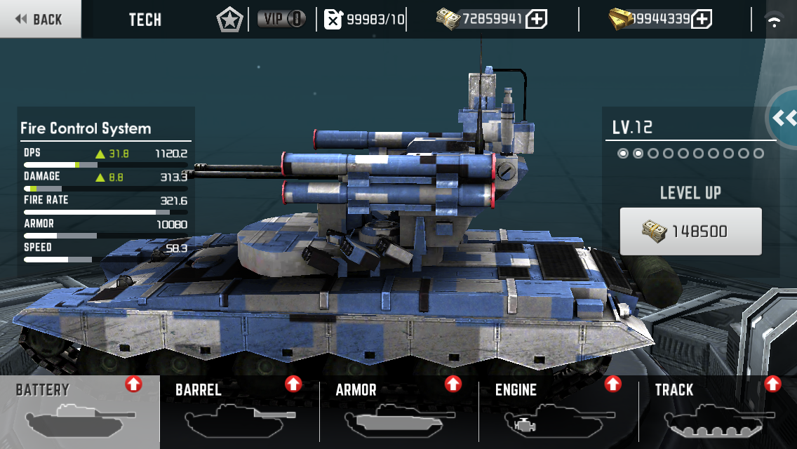 Tank Strike 3.7.2. Скриншот 22