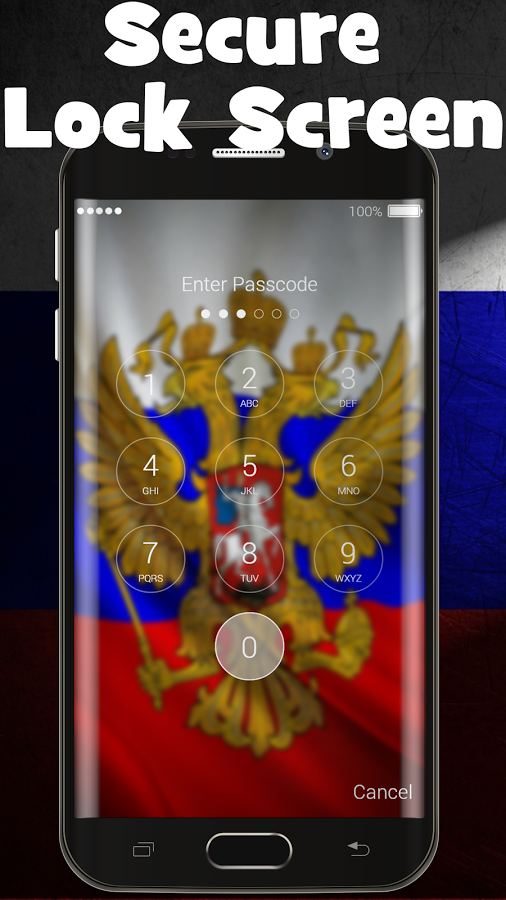 Russia Lock Screen 2.0. Скриншот 2