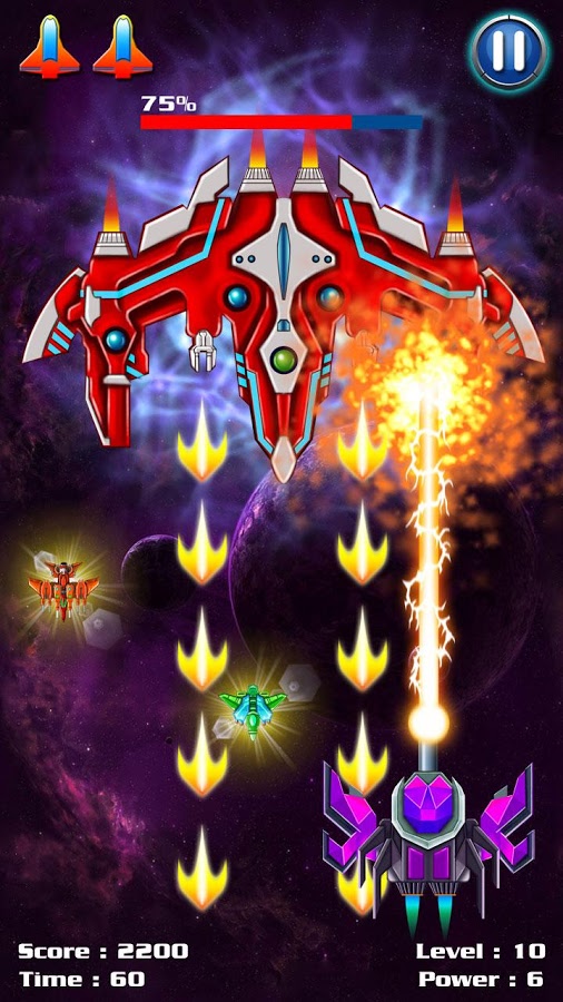 Galaxy Attack: Alien Shooting 73.7. Скриншот 7