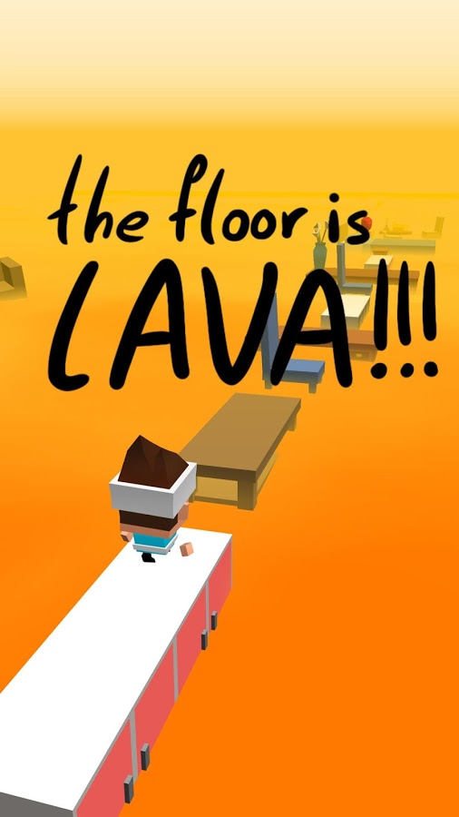 Floor is Lava 1.6.11. Скриншот 1