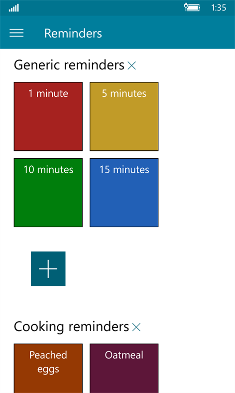 One tap reminders 1.1.12.0. Скриншот 1
