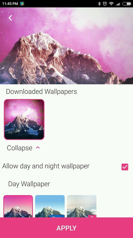 Parallax Live Wallpaper 1.0.3. Скриншот 4