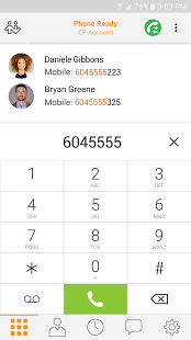 Bria Mobile 6.22.1. Скриншот 2