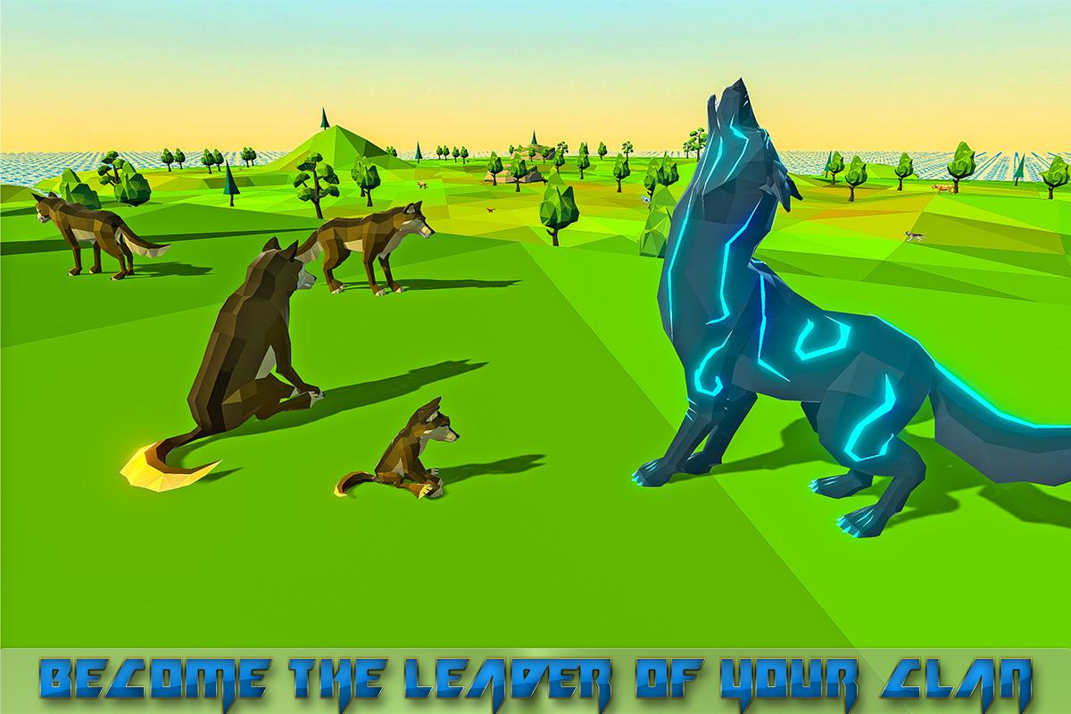 Wolf Simulator Fantasy Jungle 6.0. Скриншот 8