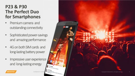 MediaTek анонсировала новые процессоры Helio P23 и Helio P30