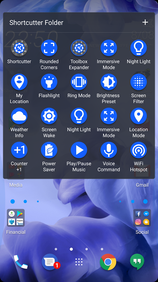 Shortcutter Quick Settings 7.8.0. Скриншот 11
