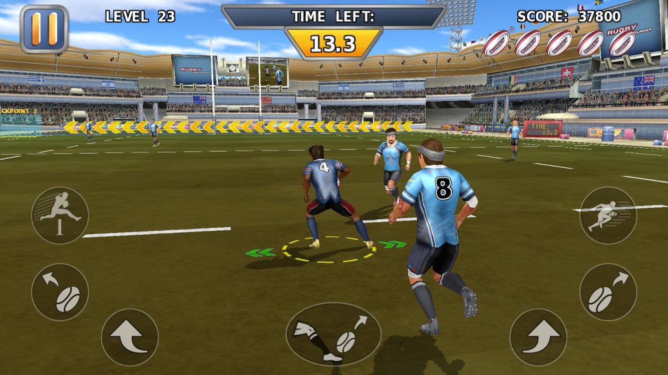 Rugby: Hard Runner 1.3.6. Скриншот 5
