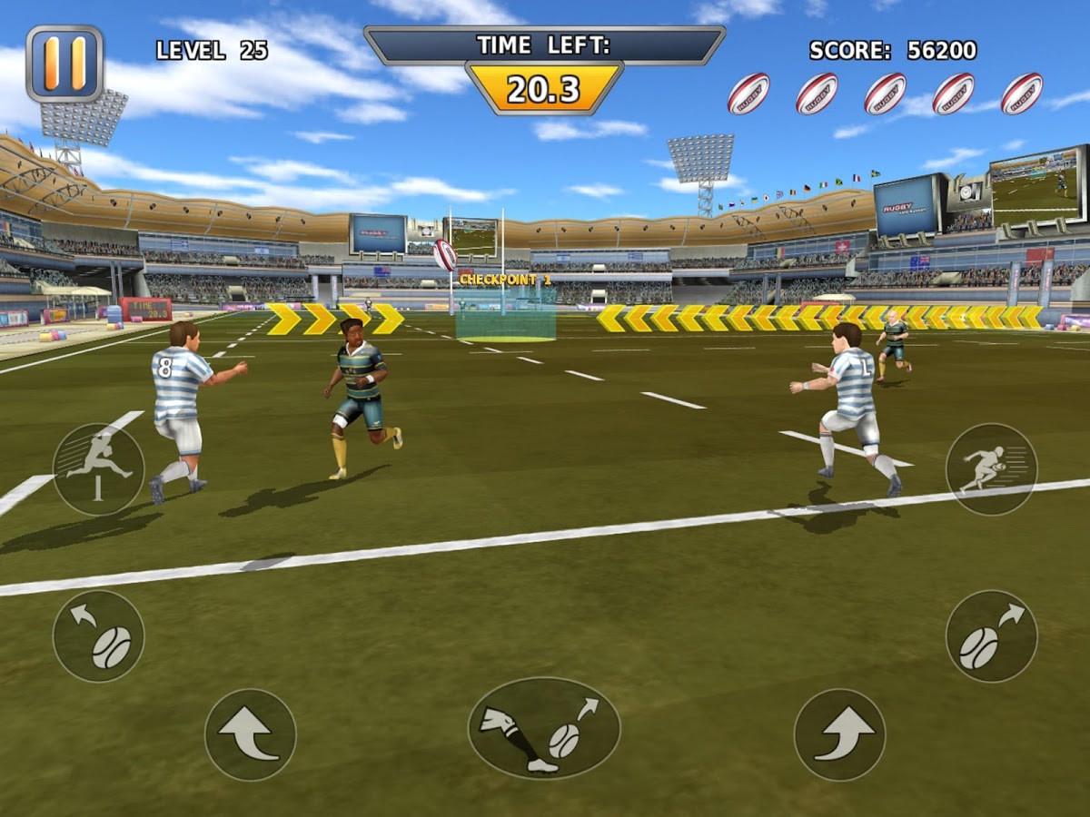 Rugby: Hard Runner 1.3.6. Скриншот 13