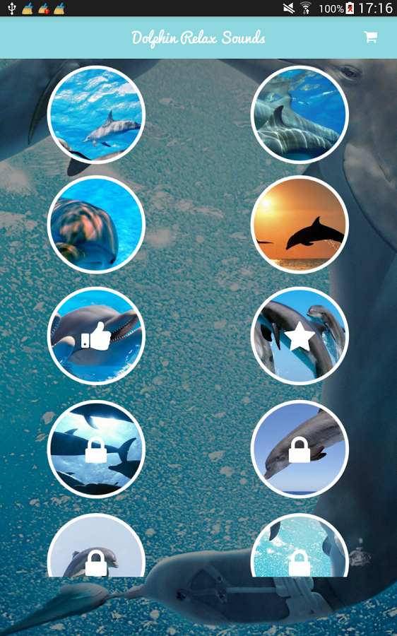 Relaxing Dolphin Sounds 2.0. Скриншот 1