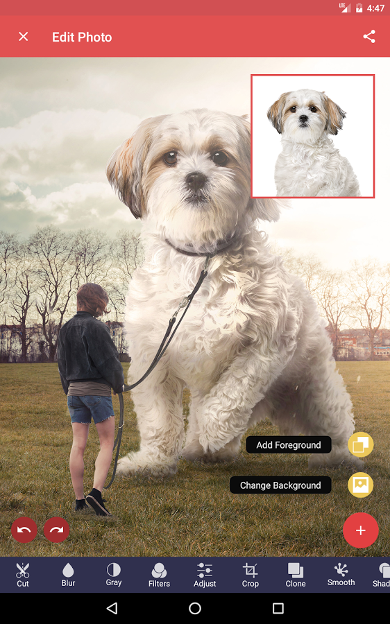 Pixomatic – фоновый ластик 5.16.2. Скриншот 16