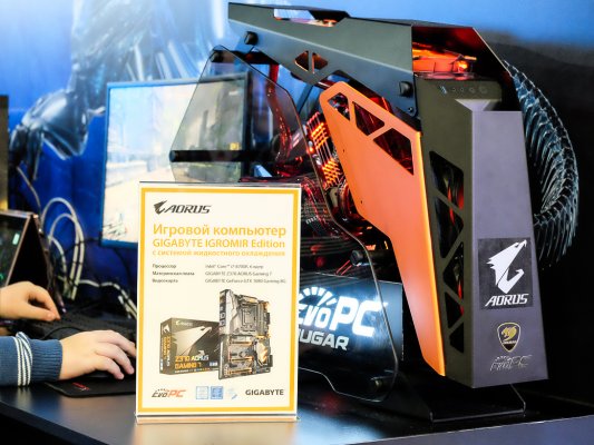 Как показал себя Aorus на ИгроМир?