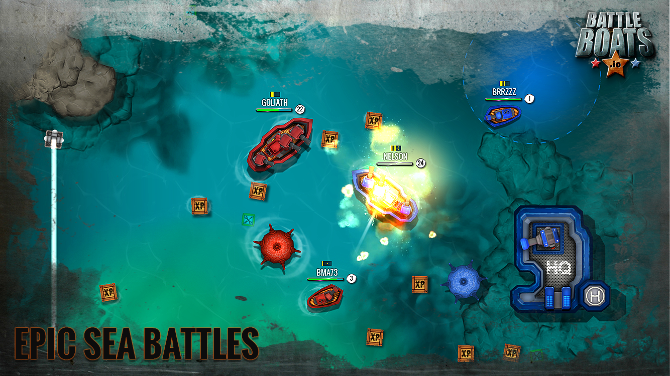 Battleboats.io 1.0.2. Скриншот 2