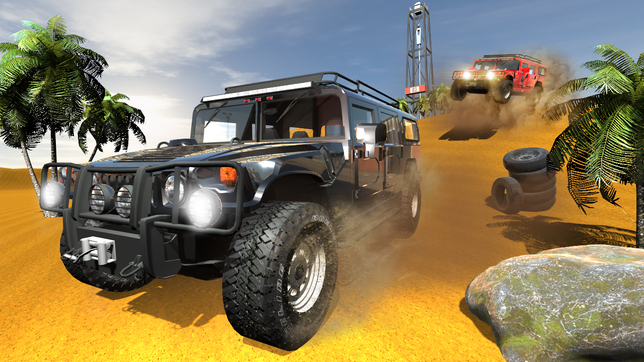 Offroad Car Hummer 1.6. Скриншот 14