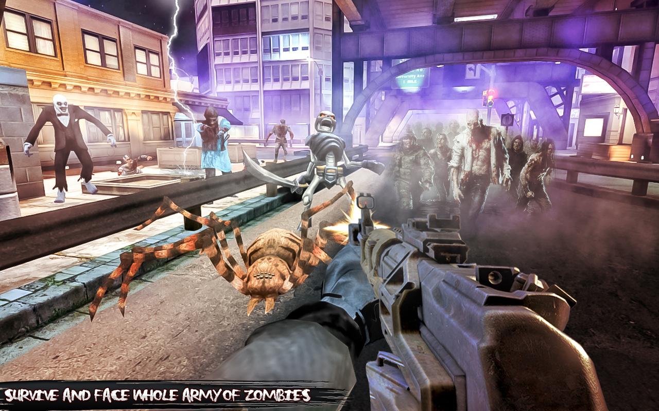 Dead Zombie Attack Sniper Killer Games 1.2. Скриншот 5