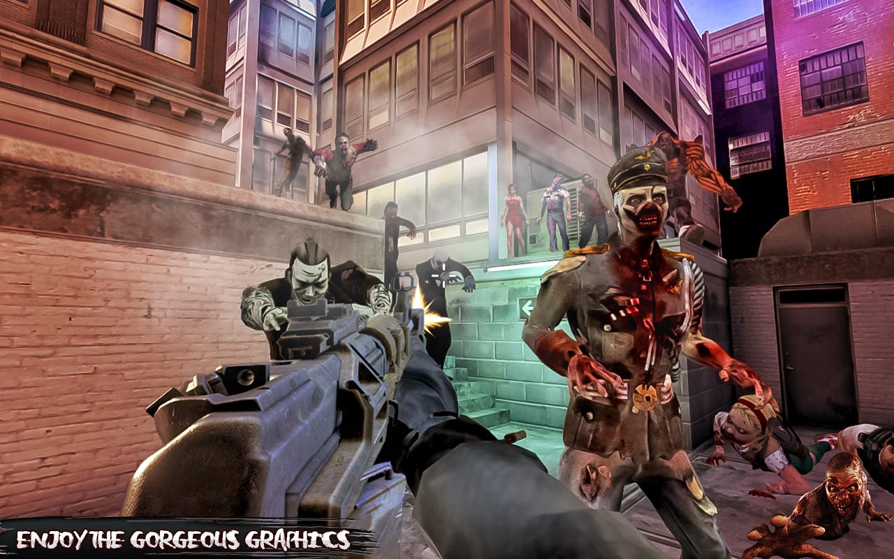 Dead Zombie Attack Sniper Killer Games 1.2. Скриншот 13