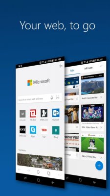 Бета Microsoft Edge уже доступна на Android