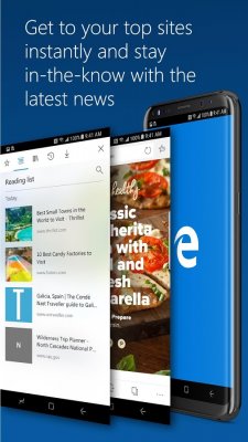 Бета Microsoft Edge уже доступна на Android