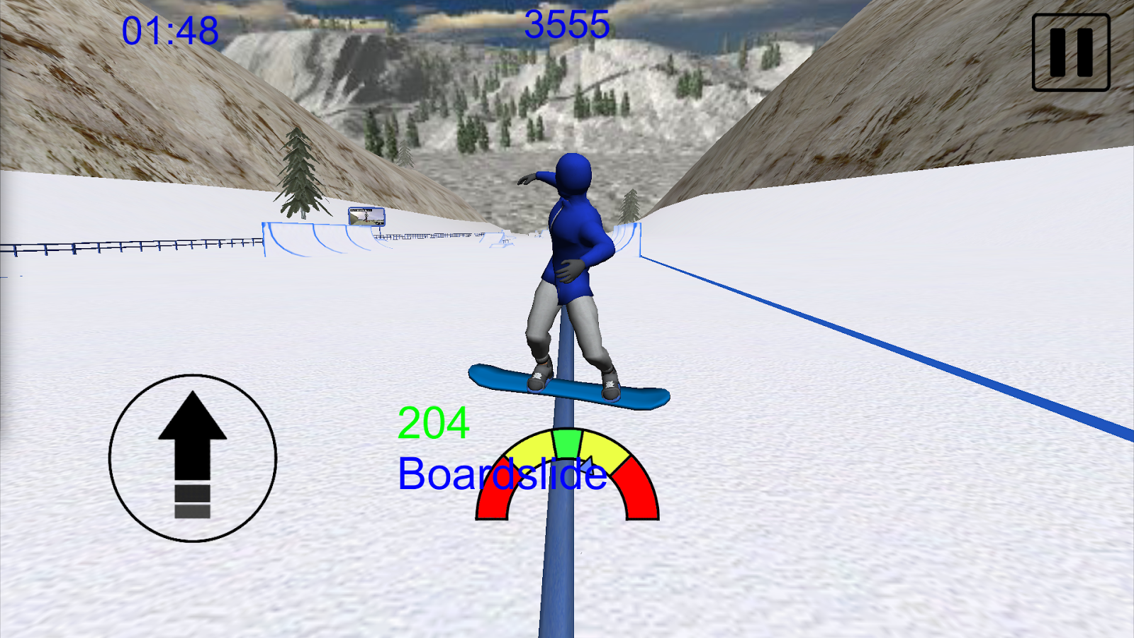 Snowboard Freestyle Mountain 1.13. Скриншот 2