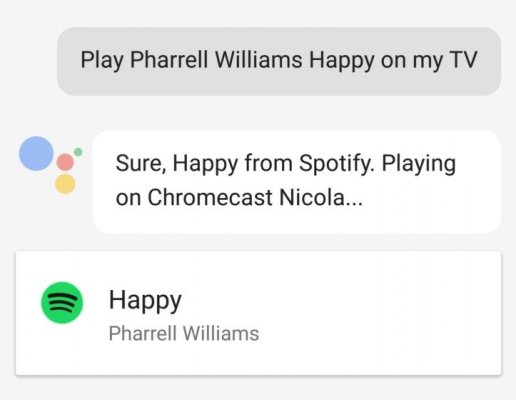 Google Assistant позволяет управлять Chromecast с мобильного телефона