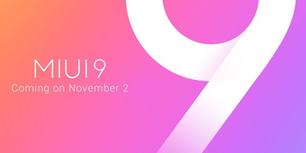 Стабильная версия MIUI 9 выпущена в Китае