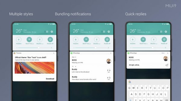 Глобальная MIUI 9 уже доступна для большинства смартфонов Xiaomi