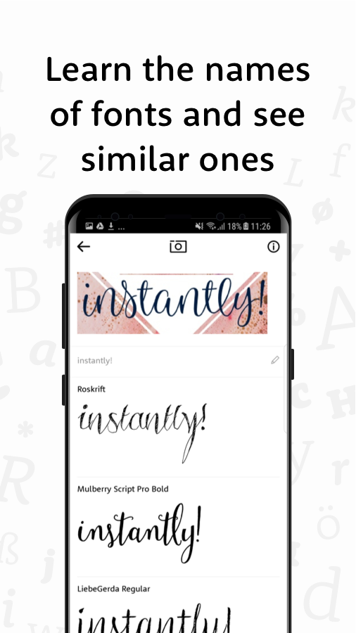 WhatTheFont 3.0.14. Скриншот 4