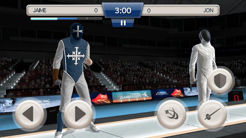 Fencing Swordplay 1.8. Скриншот 5