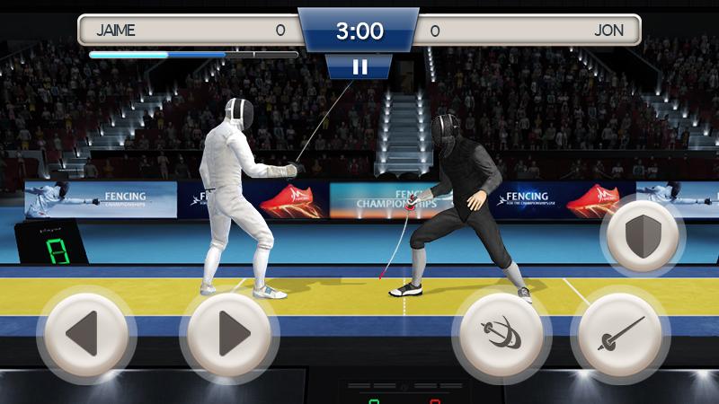Fencing Swordplay 1.8. Скриншот 9
