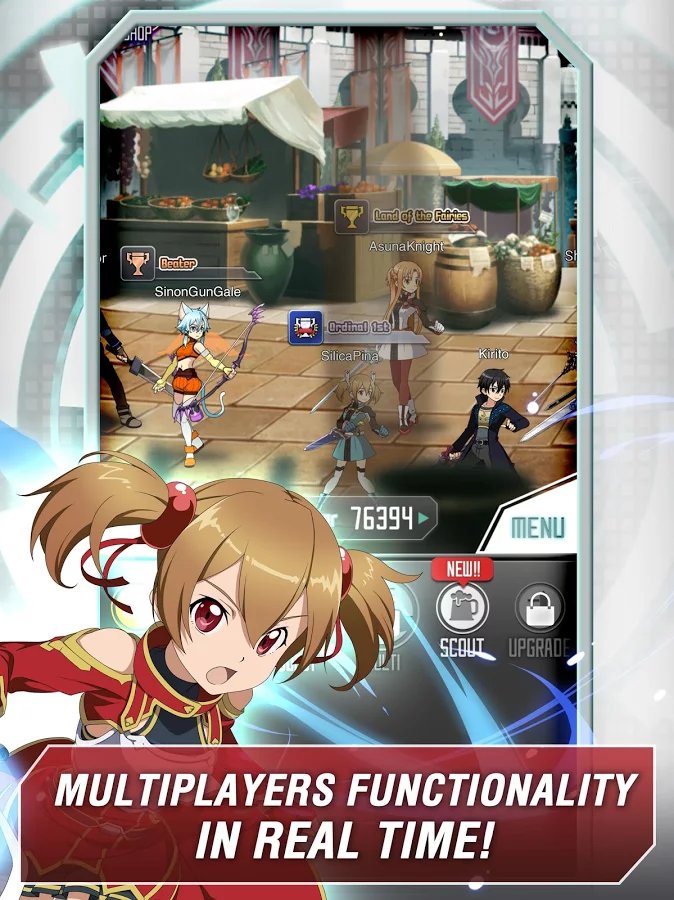 Sword Art Online — Memory Defrag 3.0.2. Скриншот 5