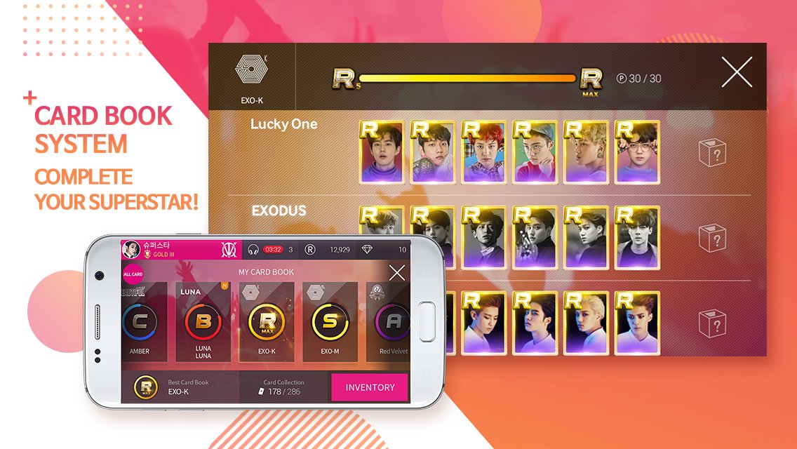 SuperStar SMTOWN 3.30.2. Скриншот 5