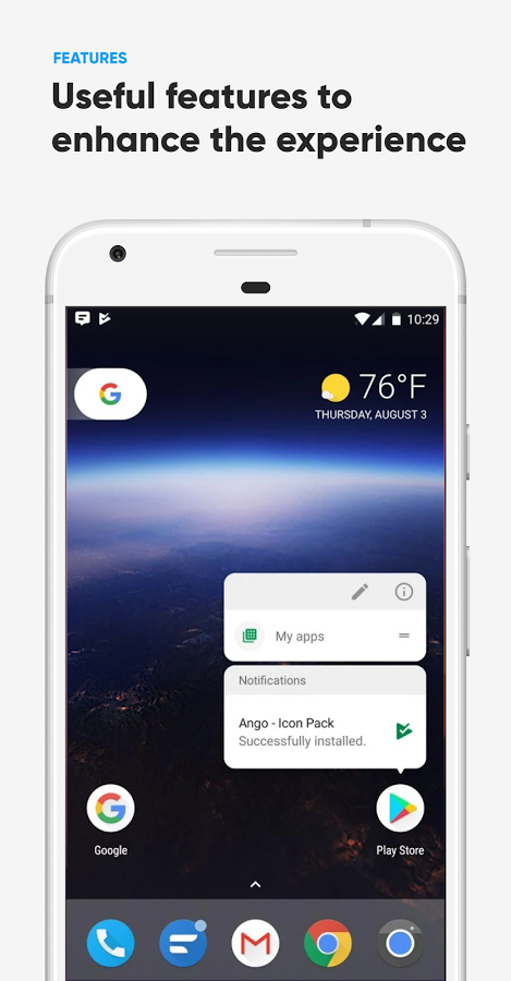 Lawnchair Launcher 1.2.0.1884. Скриншот 4
