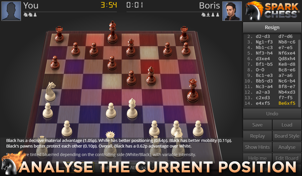 SparkChess 20.2.9. Скриншот 13