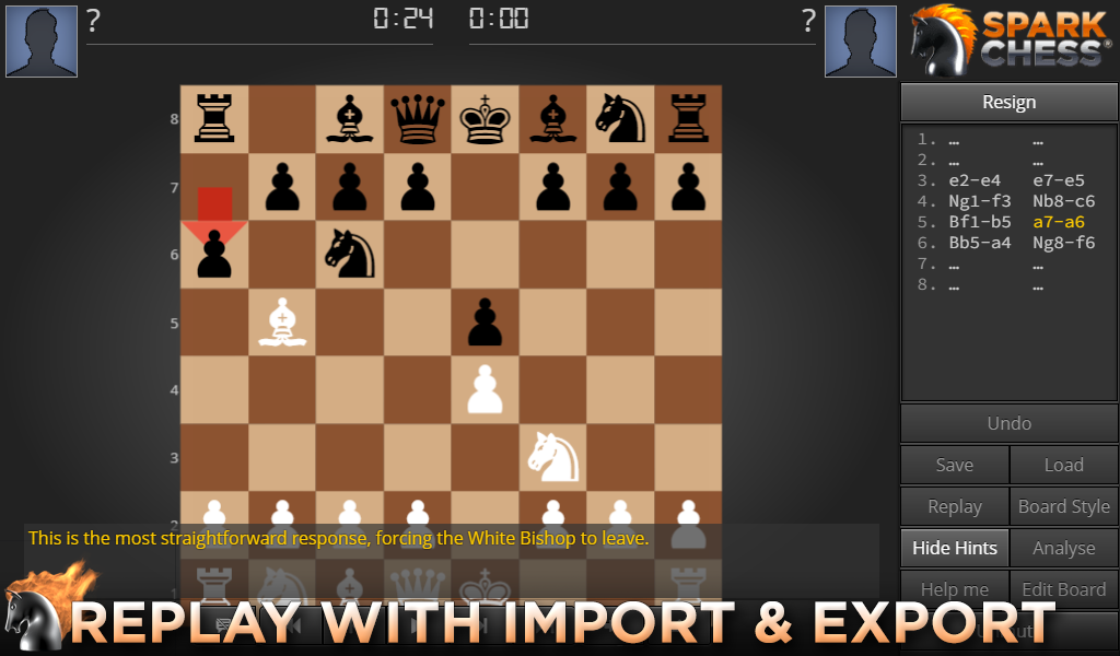 SparkChess 20.2.9. Скриншот 23