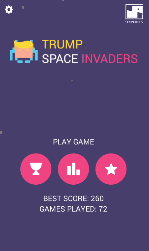 Trump Space Invaders 1.0.5. Скриншот 13