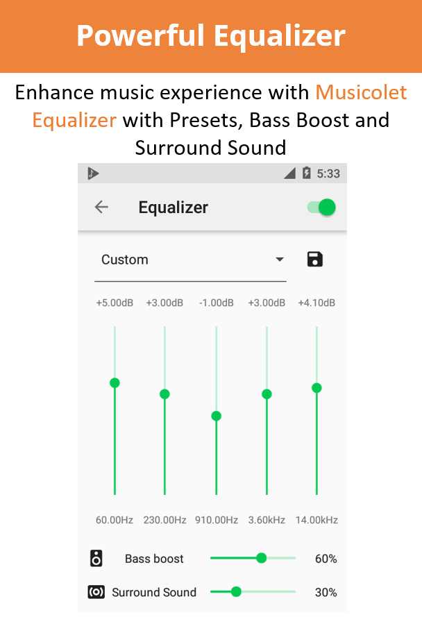 Musicolet Music Player 6.12.2. Скриншот 4