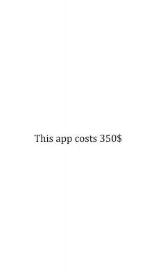 Бесполезное приложение Expensive App предлагается по скидке за ,49