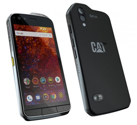 CAT S61 — смартфон с тепловизором, дальномером, гигрометром и термометром