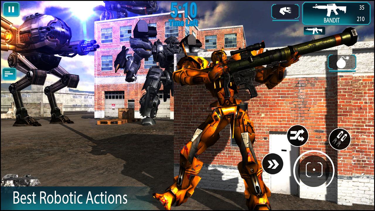 Robot Warrior Battlefield 2018 1.0. Скриншот 12