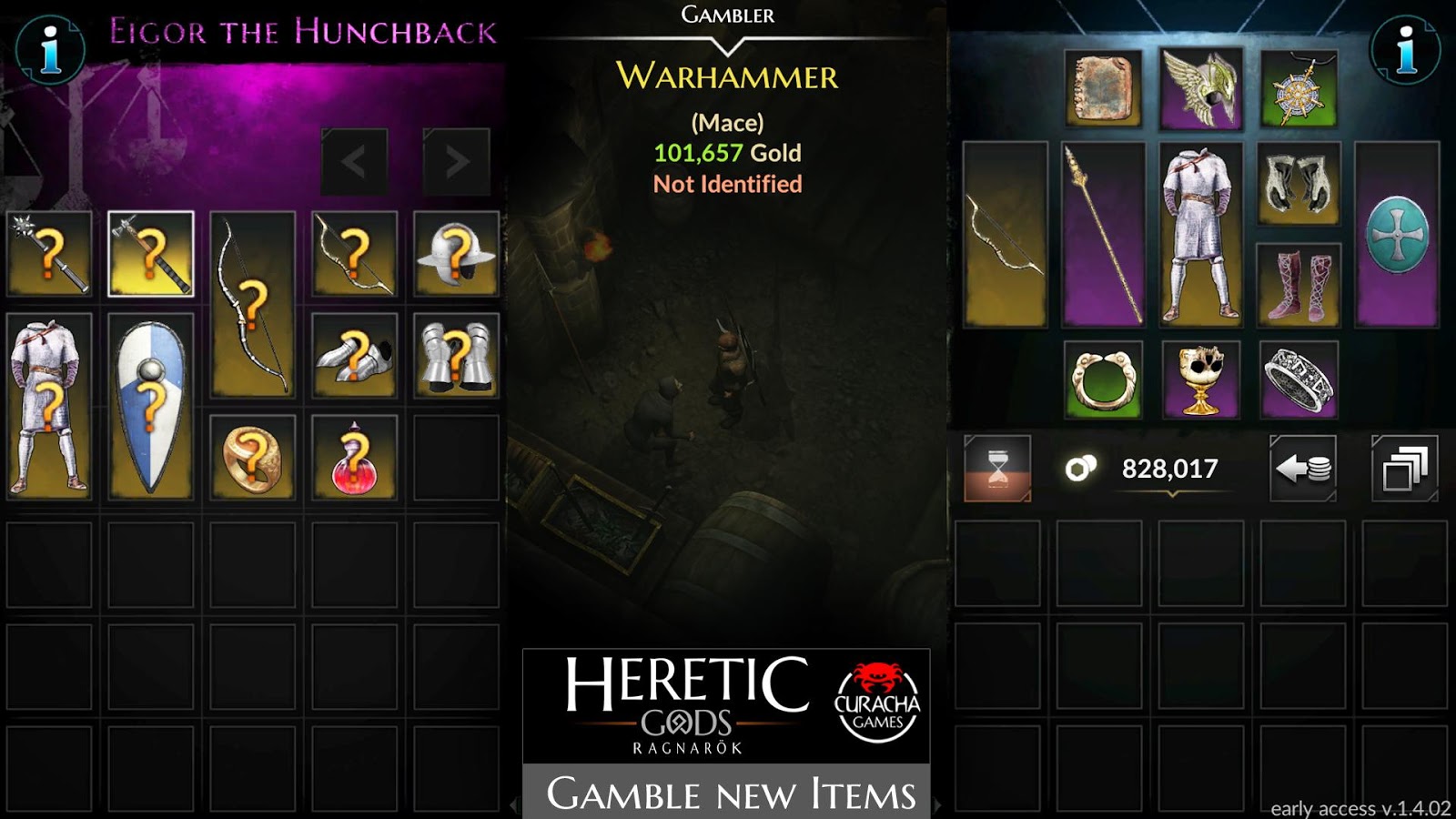 Heretic Gods 1.50.01. Скриншот 6