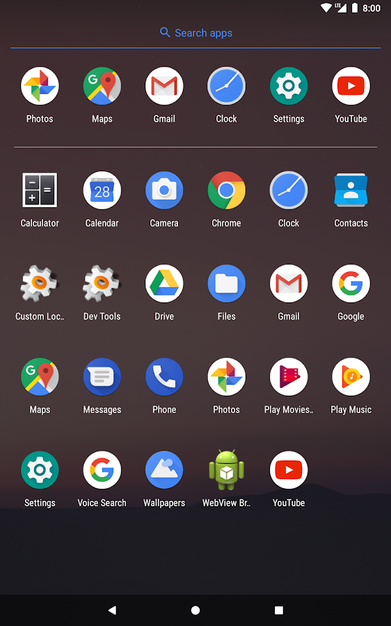 Lean Launcher 1.1.9. Скриншот 15