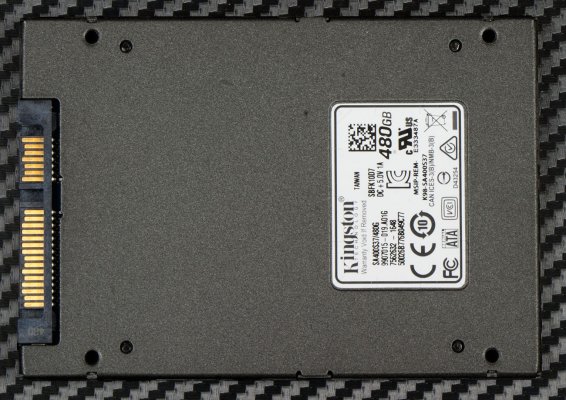 Обзор твердотельного накопителя Kingston A400 480 Gb — Внешний вид. 3