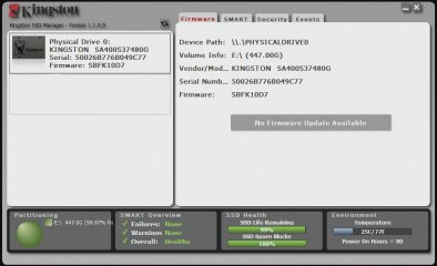 Обзор твердотельного накопителя Kingston A400 480 Gb — Особенности конструкции. 5