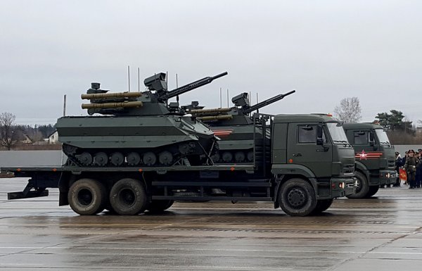Российские боевые роботы приедут на парад Победы