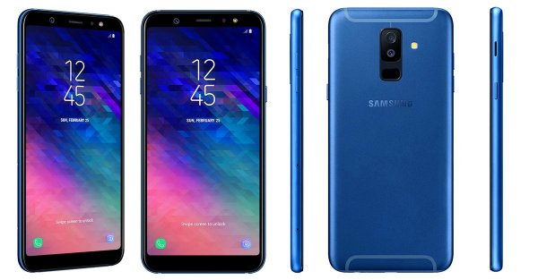 Galaxy A6 и A6+ с цельными металлическими корпусами показались на рендерах