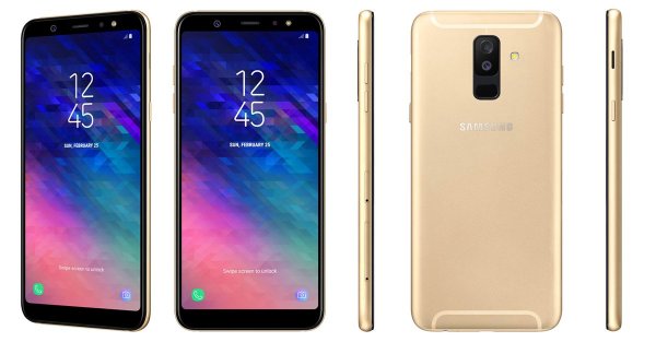 Galaxy A6 и A6+ с цельными металлическими корпусами показались на рендерах