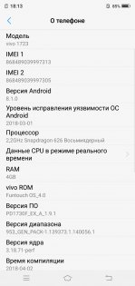 Обзор Vivo V9: удачный подражатель?